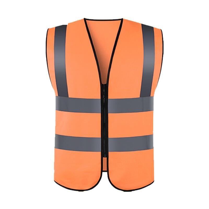10 Pieces Safety Vest Zipper Reflective Vest Fluorescent; ECVV SA –