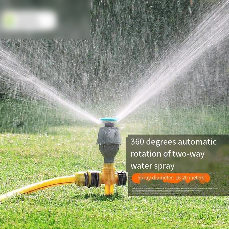 Sprinkler Nozzle 360 Degree Automatic Rotating Water Spray Garden