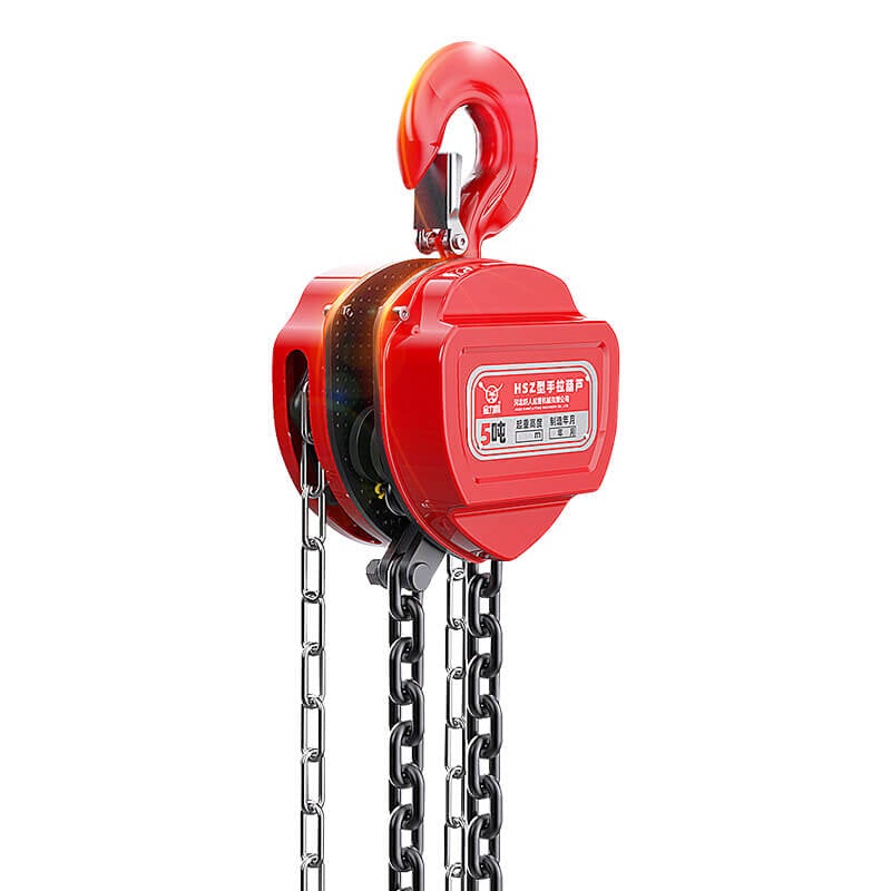 Chain Block Manual Chain Hoist G80 Manganese Steel Chain Carburized Reinforced Gear Material Handling Equipment For WorkShop