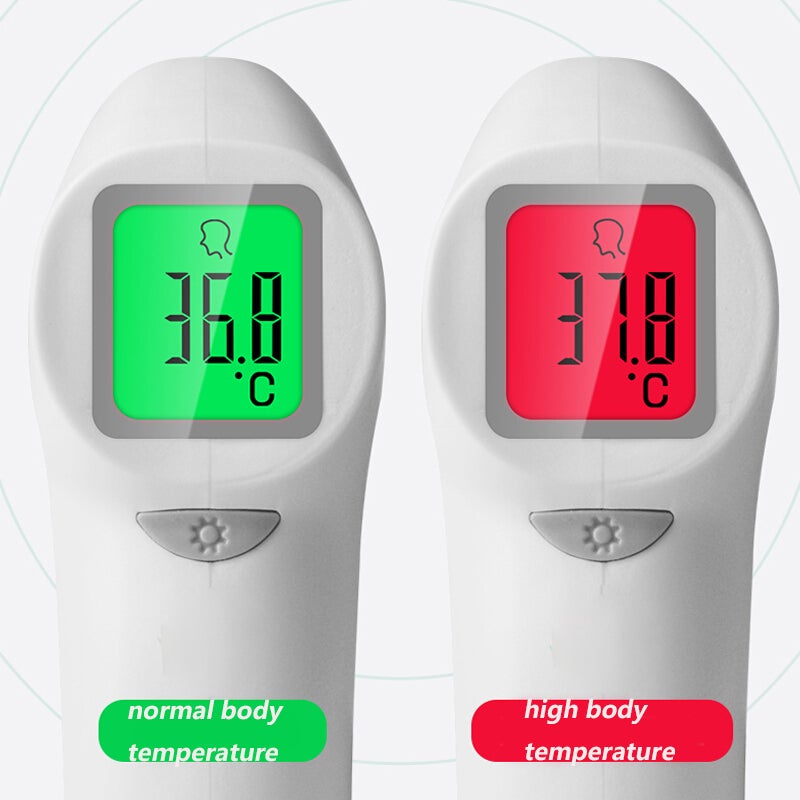 Infrared Forehead Thermometer, Non-Contact Forehead Thermometer for Adults, Kids, Baby, Accurate Instant Readings LED Display for Face, Ear, Body