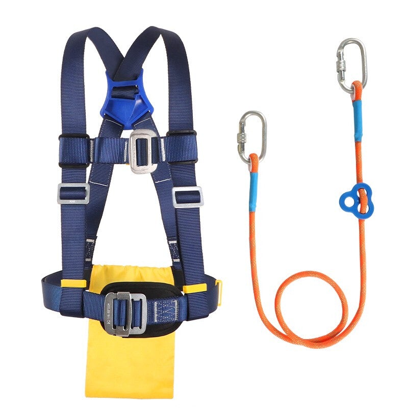 Safety Rope Jocket Safety Rope Full Body Safety Harness Roof Construction Fall; ECVV SA ...