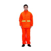 Orange Sanitation Raincoat Work Clothes Reflective Safety Clothes Road Maintenance Upper And Lower Split Suit