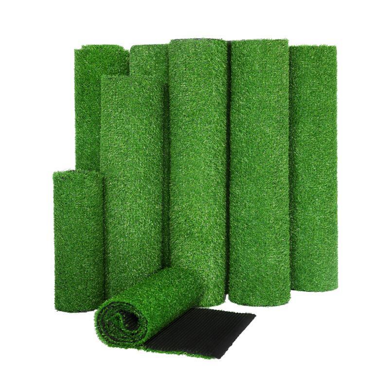 Fully Paved Artificial Fake Turf Carpet Plastic Turf Simulation Lawn Kindergarten Roof Balcony Fence Safety Net Artificial Fake Turf Mat 15mm 2m*10m