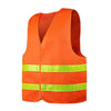 6 Pieces Personal Safety Protection Clothing Reflective Suit Reflective Vest Orange