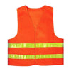 6 Pieces Personal Safety Protection Clothing Reflective Suit Reflective Vest Orange