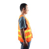 15 Pieces Orange Oxford Reflective Vest Car Traffic Safety Warning Vest Orange One Size Fits All