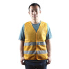 15 Pieces Orange Yellow Cloth Reflective Vest Reflective Clothing Riding Traffic Construction Environmental Sanitation Vest Free Size