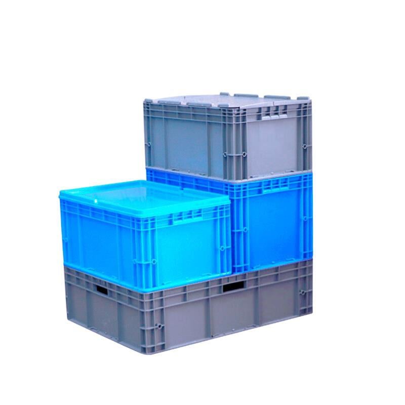 Logistics Box With Cover Turnover Box Carrying Box Plastic Transfer Box 605 * 400 * 340mm