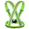 10 Pieces Reflective Strap Environmental Sanitation Road Administration Construction Site Reflective Vest Vehicle Safety Command Duty Rescue Night Run Riding Vest