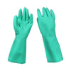10 PairWear Resistant Acid Resistant And Oil Resistant Industrial Gloves Nitrile Rubber Cleaning And Protective Gloves Green