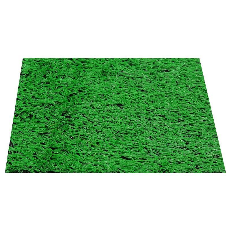 6 Pieces Simulated Lawn Mat Fake Grass Green Artificial Lawn Plastic Fake Grass Kindergarten Outdoor Fake Grass Decorative Carpet 1.5 Square Green Encryption