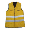 Yellow Vest With Lining From 10 Pieces