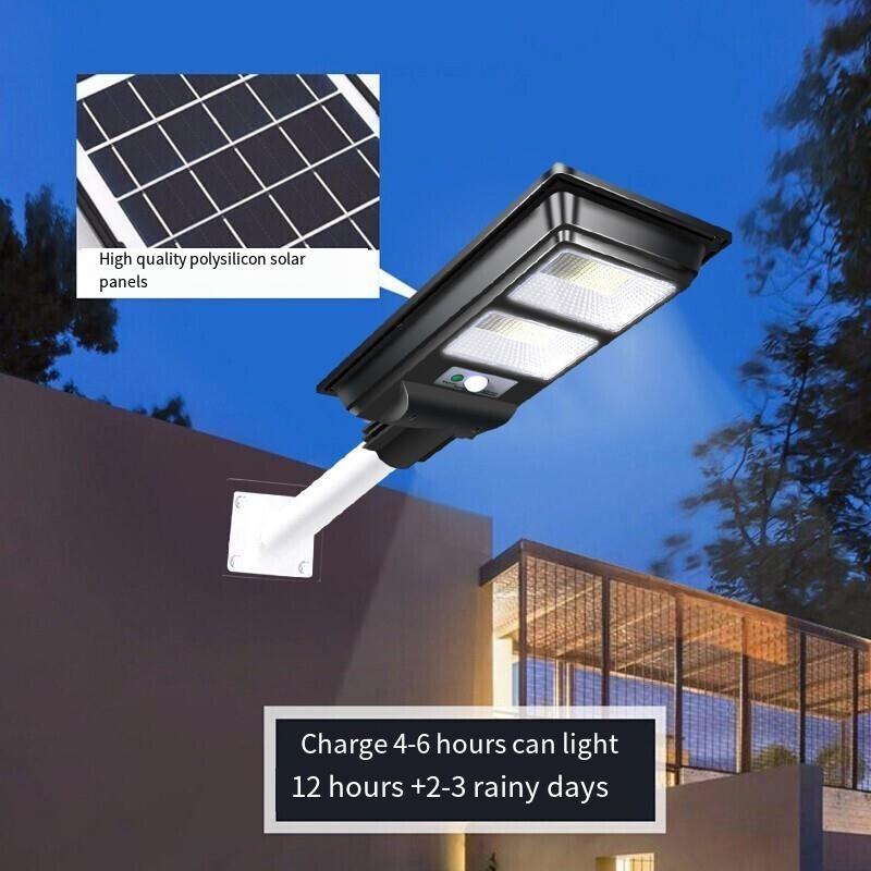Solar Street Lamp Outdoor Waterproof Courtyard Lamp Solar Integrated LED Street Lamp New Rural Outdoor Road Lighting Street Lamp