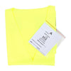 10 Pieces Velcro Fluorescent Reflective Vest Parallel Fluorescent Strip L Yellow Light and Convenient