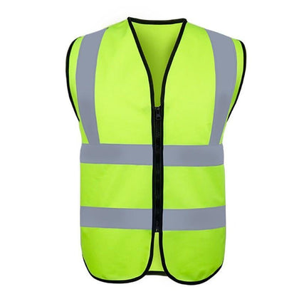 15 Pieces Reflective Vest Safety Engineering Reflective Vest Reflective Vest Traffic Warning Vest Night Reflective Vest Fluorescent Green (no Pocket)
