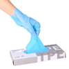 6 Boxes Disposable Food Grade Food Processing Workshop Family Hotel Thickened TPE Blue Gloves Size S (100 pieces / box)