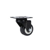 6 Pieces 3 Inch Office Chair Furniture Wheel Mute Diamond Wheel Black Caster 3 Inch Universal Brake Wheel