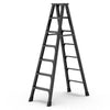 Thickening Double-sided Miter Ladder Widening Multi-functional Folding Engineering Ladder Double-sided Ladder Thickening Aluminum Alloy (Six Steps)