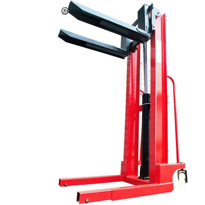 High Strength C-Beam 1t 1.6m Manual Forklift  Hydraulic Lifting Truck Stacking Truck Lifting Forklift Lift