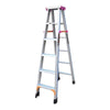 Widen And Thicken Full Anti Slip Engineering Ladder Multi Function Folding Ladder Aluminum Ladder 4m Full Anti Slip 13 Steps
