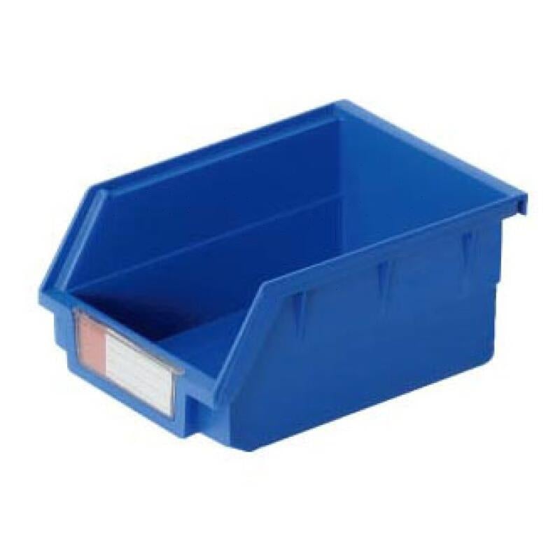 10 Pieces Blue 105×140×75mm PP Back Hanging Parts Box For Tool Storage Parts Storage