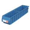 Blue 117×500×90mm PP Separated Parts Box