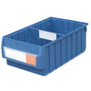 Blue 234×500×140mm PP Separated Parts Box