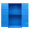 Heavy Hardware Tool Cabinet Finishing Cabinet Workshop Tool Drawer Storage Cabinet Hanging Plate Steel Blue C1084