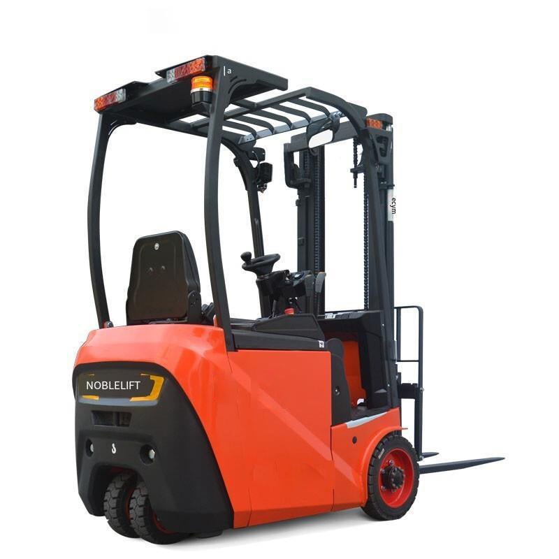 Electric Forklift  Three Fulcrum Four Wheel Counterweight Electric Lift Stacker   Load 1.2 t, Rise 3 Meters