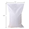 6 Bags*10 Pack White Moisture 60 * 100CM Proof And Waterproof Woven Bag Snakeskin Bag Express Parcel Bag Packing Load Carrying Bag