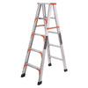 1.5m Reinforced Hinge Ladder Ultra-light Aluminum Alloy Material Non-slip Design