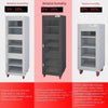 Relative Humidity 1% ~ 10% Industrial Moisture Proof Cabinet Black Electronic Moisture Proof Box Chip Low Temperature Drying Oven