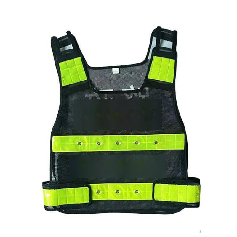 LED Rechargeable Reflective Vest With Flashing Light Construction Environmental Sanitation Reflective Vest Road Traffic Warning Duty Reflective Vest Road Administration Reflective Vest