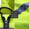 Mesh Reflective Vest Multi Function Multi Pocket Road Construction Safety Clothes Breathable Vest Mesh (reflective Strip)