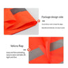 10 Pieces Reflective Vest Reflective Vest Fluorescent Vest Reflective Outdoor Construction Environmental Safety Reflective Coat Fluorescent Orange / 2xl