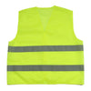 10 Pieces / Bag Reflective Vest And Pocket Less Safety Suits Fluorescent Green Clothing