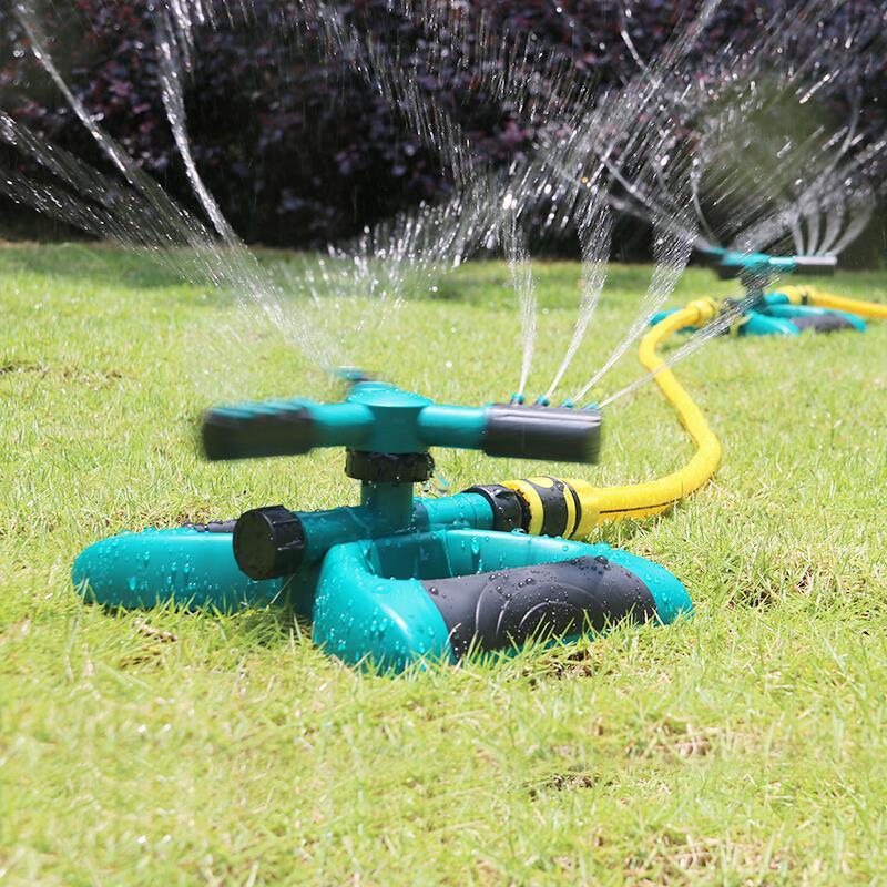 6 Pieces Automatic Sprinkler 360 Degree Rotary Irrigation Agricultural Garden Sprinkler Lawn Cooling Sprinkler Flower Watering God Series Sprinkler