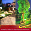 Solar Lamp Projection Lamp Landscape Courtyard Lamp Lawn Tree Lamp Outdoor Waterproof LED Lighting Courtyard Landscape Lamp