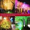 Solar Lamp Projection Lamp Landscape Courtyard Lamp Lawn Tree Lamp Outdoor Waterproof LED Lighting Courtyard Landscape Lamp