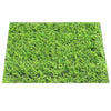 6 Pieces Simulated Lawn Mat Fake Grass Green Artificial Lawn Plastic Fake Grass Kindergarten Outdoor Fake Grass Decorative Carpet 1m² Military Green Encryption