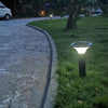 Solar Lawn Lamp Light Control Intelligent Induction Led 5w White Light Circle Height 34cm