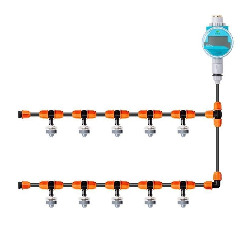 Irrigation Equipment Spray Nozzle Cooling Spray Head Automatic Watering Device Watering Home Spray System Suspension Single Rain Sensing Controller