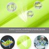 15 Pieces Reflective Safety Strap Safety Vest Fluorescent Yellow Highlight Traffic Safety Warning Reflective Vest Construction Riding Safety Suit