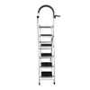 Folding Ladder Industrial Herringbone Ladder Multifunctional Portable Engineering Construction Staircase Small Ladder Climbing Ladder Combined Ladder Climbing Ladder Step Carbon Steel Ladder 6 Steps