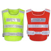 6 Pieces Body Protection Reflective Vest New Multi Pocket Construction Sanitation Garden Building Night Vest Fluorescent Yellow Red