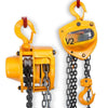 Japan Imported CB005 Chain Link Hoist Lifting Tool Block 0.5t 10m Yellow 1 Set