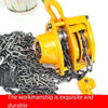 Japan Imported CB005 Chain Link Hoist Lifting Tool Block 0.5t 10m Yellow 1 Set