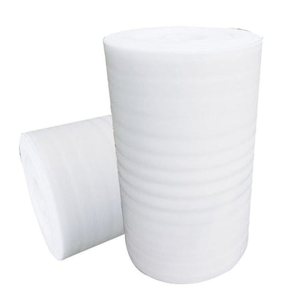 30cm * 5mm * 33m Foam Paper Pearl Cotton Anti Broken Foam Filling Cotton For Cargo Storage