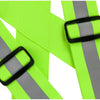 6 Pieces Reflective Strap Elastic Easy To Carry Eye-catching Fluorescent Yellow