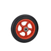 Hand Wheel 12 Inch Carrier Trailer Freight Wheel Tiger Cart Solid Rubber Wheel Caster Yellow Windmill Rubber Wheel